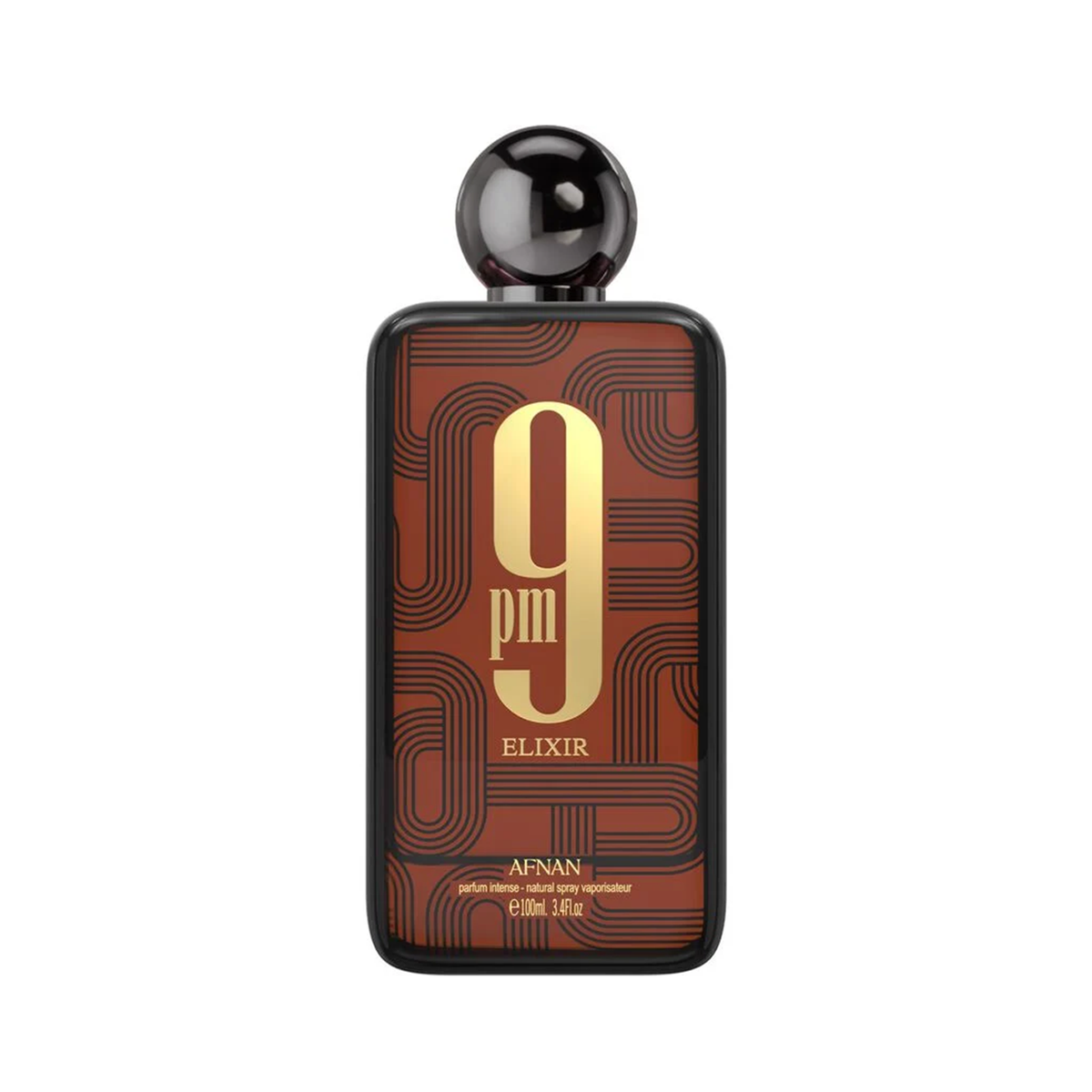 Afnan 9 PM Elixir – 100 ml · Without Box